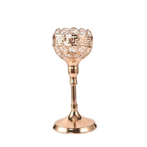 european style gold crystal candlestick rose gold windproof candle holders metal ornaments l decoration bougeoir gift fc557
european style gold crystal candlestick rose gold windproof candle holders metal ornaments l decoration bougeoir gift fc557