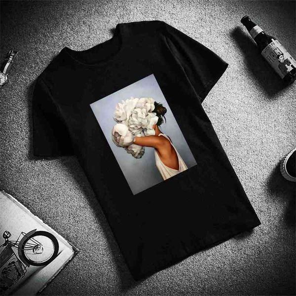 women's t-shirt cotton flowers print short sleeve harajuku women tshirt streetwear vintage casual female basic l, White
women's t-shirt cotton flowers print short sleeve harajuku women tshirt streetwear vintage casual female basic l, White
