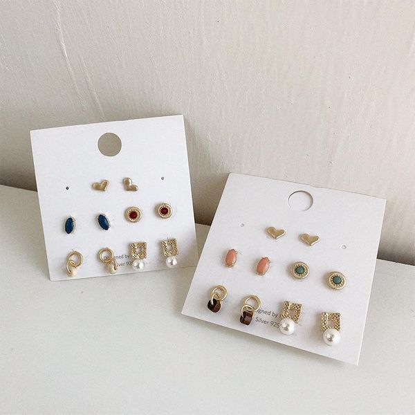 dangle & chandelier 2021 korea female retro french metal earrings set temperament crystal heart geometric pendientes mujer, Silver
dangle & chandelier 2021 korea female retro french metal earrings set temperament crystal heart geometric pendientes mujer, Silver