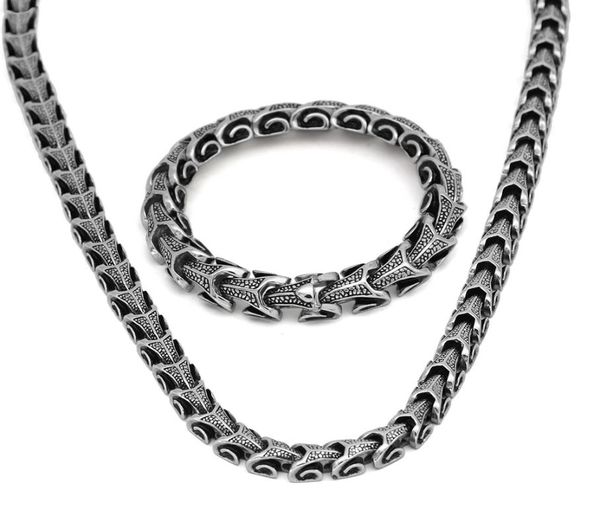 chains norse men viking gothic dragon long necklace matte black stainless steel punk vintage link chain for, Silver
chains norse men viking gothic dragon long necklace matte black stainless steel punk vintage link chain for, Silver