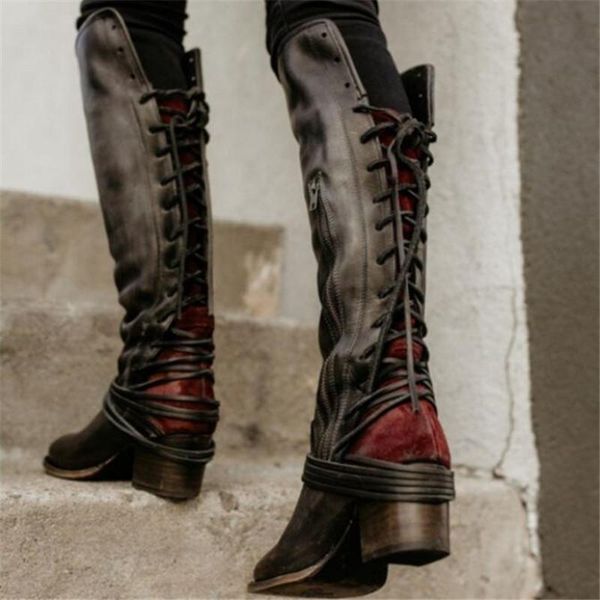 boots hong kong style warm women european beauty leather winter high with straps, Black
boots hong kong style warm women european beauty leather winter high with straps, Black