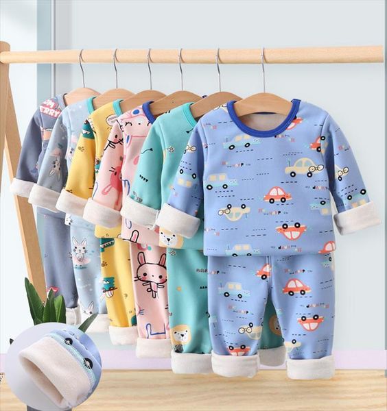 toddler kids winter clothing sets for baby boys girls warm fleece pyjamas children dinosaur thicken pajamas thermal sleepwear, White
toddler kids winter clothing sets for baby boys girls warm fleece pyjamas children dinosaur thicken pajamas thermal sleepwear, White