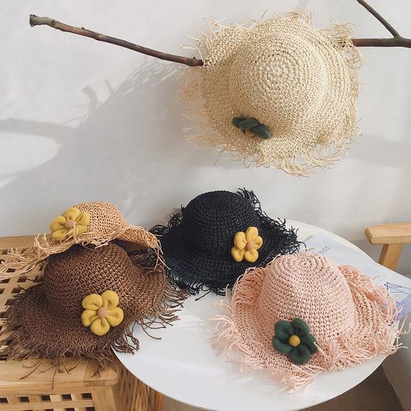summer girl kids cute casual straw hat child baby outdoor travel holiday beach floppy flower sun cap for children caps & hats, Yellow
summer girl kids cute casual straw hat child baby outdoor travel holiday beach floppy flower sun cap for children caps & hats, Yellow