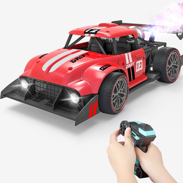 116 Rc Car Mist Spray 2.4Ghz 4CH Racecar Drift High Speed Radio Controlled Buggy LED Light Electric Vehicle BoysToys C930, Red car 1b
116 Rc Car Mist Spray 2.4Ghz 4CH Racecar Drift High Speed Radio Controlled Buggy LED Light Electric Vehicle BoysToys C930, Red car 1b