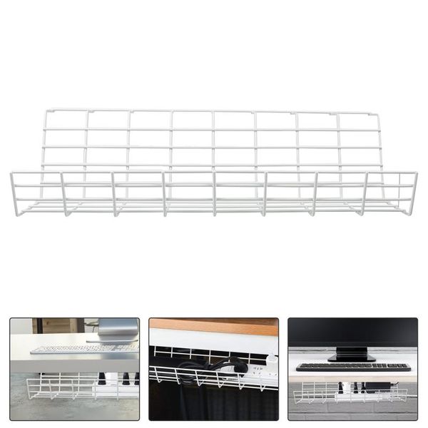 hooks & rails 1pc table storage rack wire bottom power cable organizer
hooks & rails 1pc table storage rack wire bottom power cable organizer