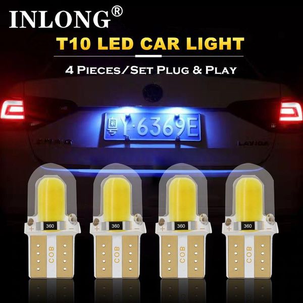 4pcs led w5w t10 194 168 parking bulb auto wedge clearance lamp silica bright blue light license plate bulbs emergency lights
4pcs led w5w t10 194 168 parking bulb auto wedge clearance lamp silica bright blue light license plate bulbs emergency lights