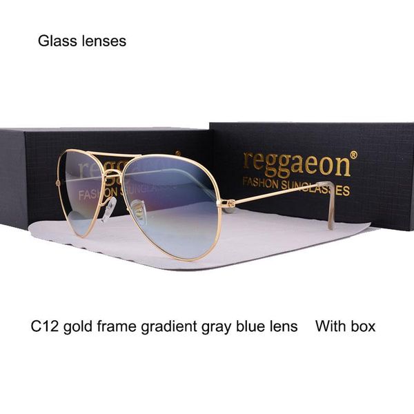 sunglasses 2021 raggaeon classic glass lens ladies uv400 retro mirror hipster 3025, White;black
sunglasses 2021 raggaeon classic glass lens ladies uv400 retro mirror hipster 3025, White;black