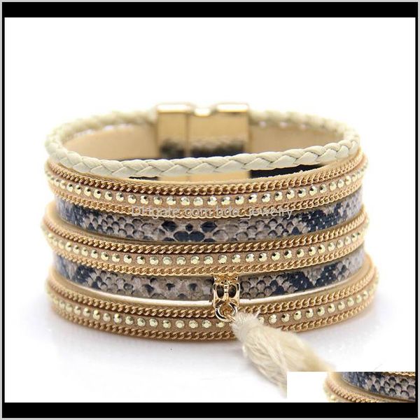 jewelryhandmade multilayer leather bracelets for women fashion ladies bohemian wide wrap charm magnet bracelet dff0629 drop delivery 2021 rt, Golden;silver
jewelryhandmade multilayer leather bracelets for women fashion ladies bohemian wide wrap charm magnet bracelet dff0629 drop delivery 2021 rt, Golden;silver