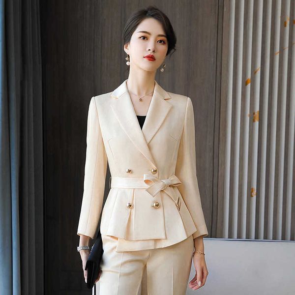 temperament women's pants suits slim high-quality double-breasted ladies blazer elegant trousers office suit 210527, White
temperament women's pants suits slim high-quality double-breasted ladies blazer elegant trousers office suit 210527, White