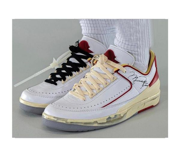 with box 2 low white red mens basketball shoes 2s trainers sports outdoor skateboard off sneakers dj4375-106, Red;white
with box 2 low white red mens basketball shoes 2s trainers sports outdoor skateboard off sneakers dj4375-106, Red;white