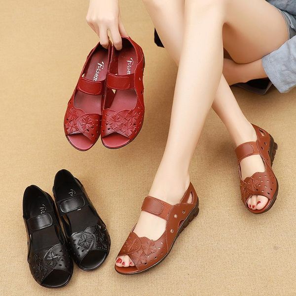 sandals women breathable fashion outdoor non-slip flat casual shoes female sneakers genuine leather wedge heel comfort, Black
sandals women breathable fashion outdoor non-slip flat casual shoes female sneakers genuine leather wedge heel comfort, Black