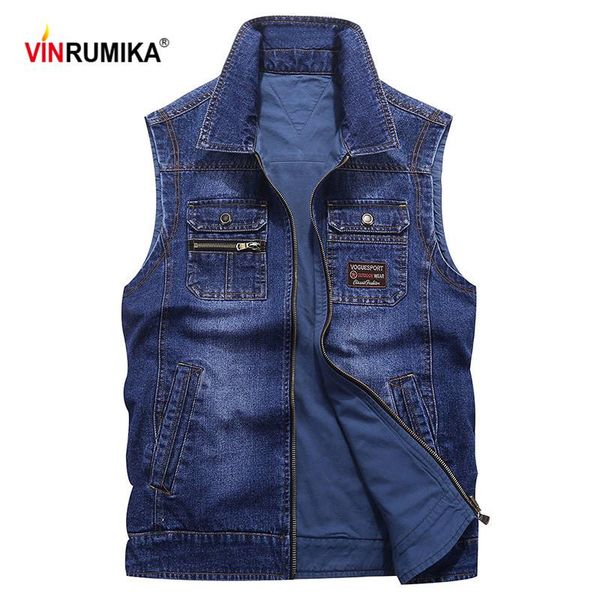 men's vests 2021 autumn casual brand cowboy vest jacket coat spring man 100% cotton fashion zipper denim blue coats m-4xl, Black;white
men's vests 2021 autumn casual brand cowboy vest jacket coat spring man 100% cotton fashion zipper denim blue coats m-4xl, Black;white