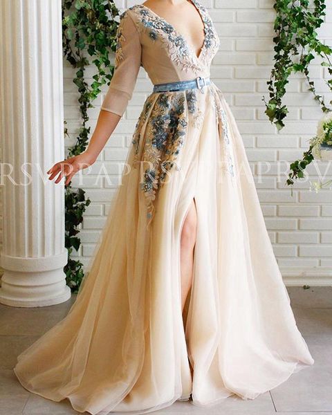 party dresses long arabic dubai style evening 2021 arrival v-neck beaded embroidery 3/4 sleeve women formal gowns, White;black
party dresses long arabic dubai style evening 2021 arrival v-neck beaded embroidery 3/4 sleeve women formal gowns, White;black