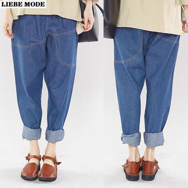 women's jeans 4xl 5xl plus size elastic waist loose mom jean boyfriend women straight harem pants blue black denim trousers
women's jeans 4xl 5xl plus size elastic waist loose mom jean boyfriend women straight harem pants blue black denim trousers
