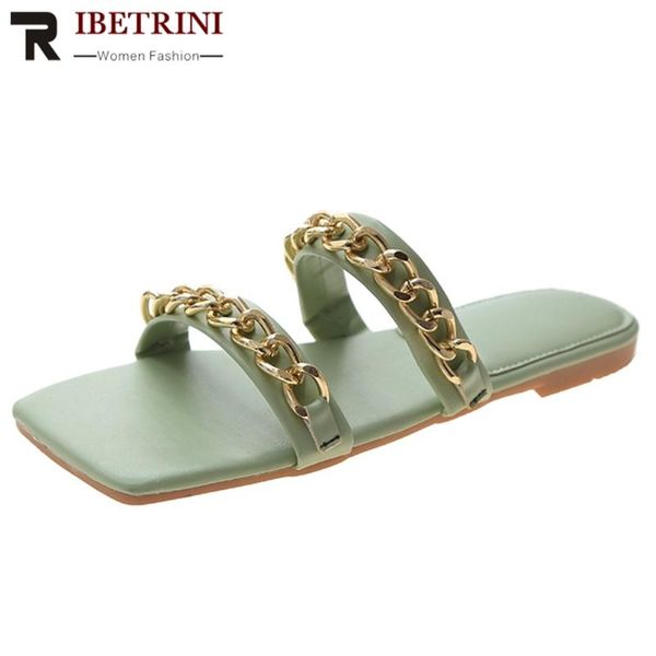 slippers ribetrini women unique brand chains decorating shoes casual sweet flat summer low heel slides, Black
slippers ribetrini women unique brand chains decorating shoes casual sweet flat summer low heel slides, Black