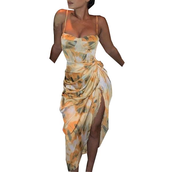 retro print pleated irregular strap dress, Black;gray
retro print pleated irregular strap dress, Black;gray