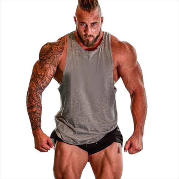 mens casual bodybuilding fitness tank cotton gym sport vest muscle sleeveless singlets fashion male workout fast dry shirt, White;black
mens casual bodybuilding fitness tank cotton gym sport vest muscle sleeveless singlets fashion male workout fast dry shirt, White;black