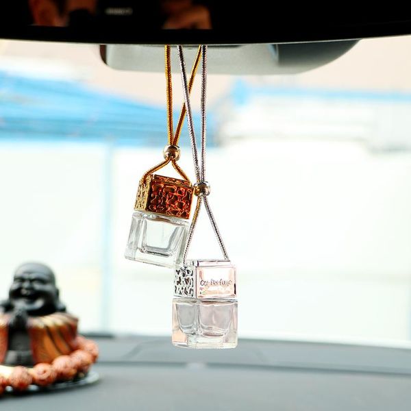 car air freshener empty glass bottle for essential oils diffuser rearview mirror ornament car-styling hanging perfume fragrance
car air freshener empty glass bottle for essential oils diffuser rearview mirror ornament car-styling hanging perfume fragrance