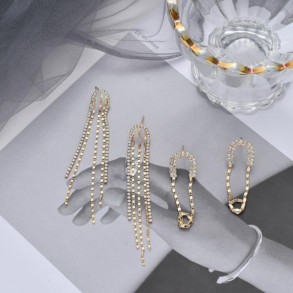 korea style simple cute tassel long rhinestone chain drop earrings for women girl fashion jewelry accessories dangle & chandelier, Silver
korea style simple cute tassel long rhinestone chain drop earrings for women girl fashion jewelry accessories dangle & chandelier, Silver