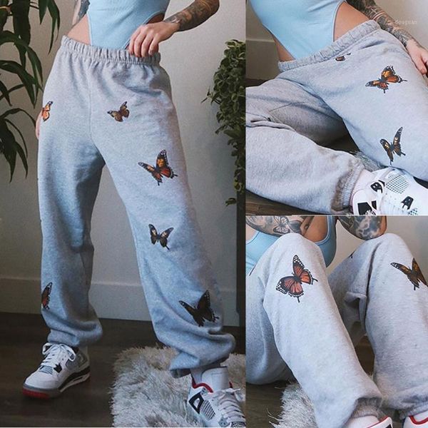 women fashion butterfly printed pants sports running casual long womens clothing vestido de mujer women's & capris, Black;white
women fashion butterfly printed pants sports running casual long womens clothing vestido de mujer women's & capris, Black;white