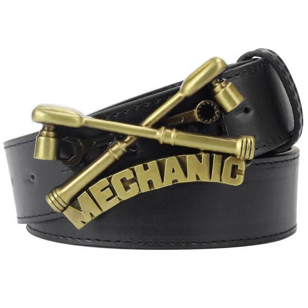 cool male belt pu leather mechanical worker mechanic buckle workman machining profession metal for gift men belts, Black;brown
cool male belt pu leather mechanical worker mechanic buckle workman machining profession metal for gift men belts, Black;brown