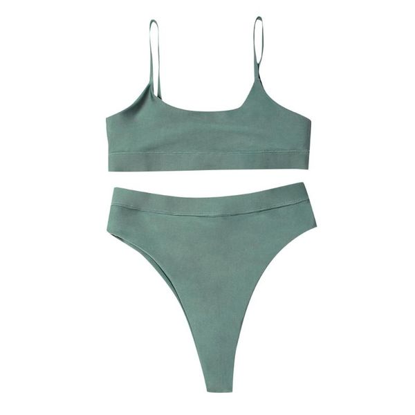 women's swimwear solid color split swimsuit high waisted bikinis swim wear women 2021 bikini bathing suits female z0323, White;black
women's swimwear solid color split swimsuit high waisted bikinis swim wear women 2021 bikini bathing suits female z0323, White;black