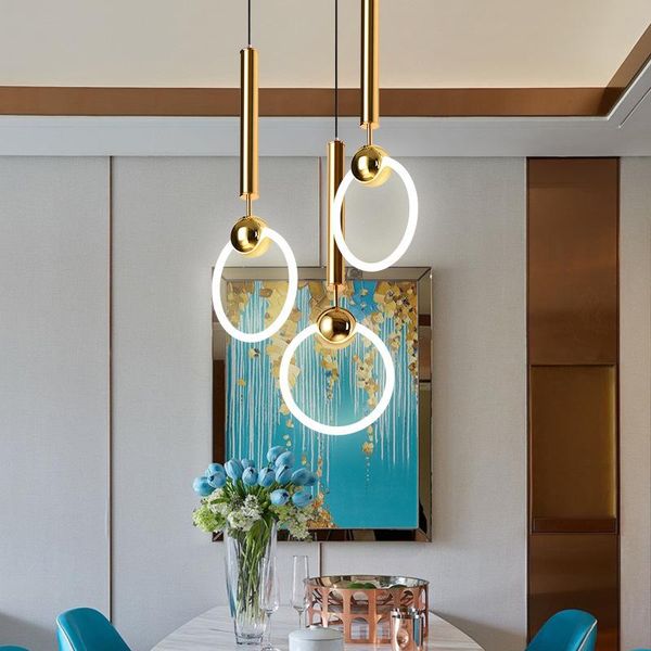 pendant lamps nordic makaron modern simple circular lights round single head personalized creative iron decorative led 220v 20w
pendant lamps nordic makaron modern simple circular lights round single head personalized creative iron decorative led 220v 20w