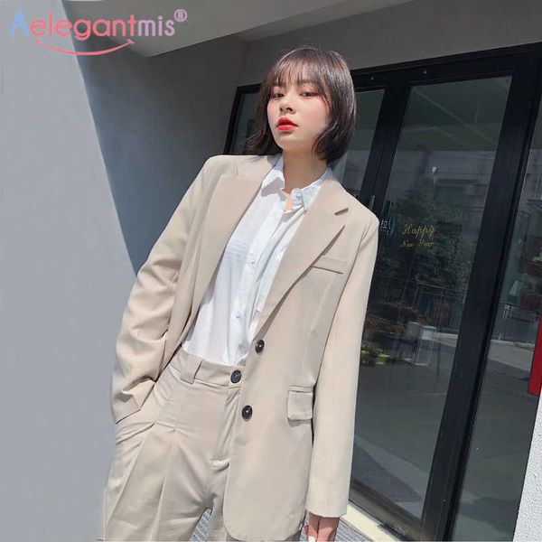 aelegantmis fashion notched collar single breasted women casual blazer office lady work suit coat ladies pockets blazers outwear 210607, White
aelegantmis fashion notched collar single breasted women casual blazer office lady work suit coat ladies pockets blazers outwear 210607, White