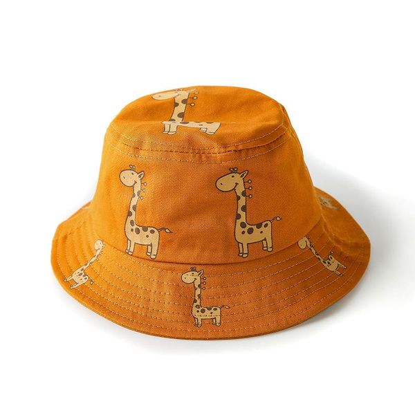 cloches kids bucket hat cartoon giraffe children cap for boys girls yellow black red beige 4 colors, Blue;gray
cloches kids bucket hat cartoon giraffe children cap for boys girls yellow black red beige 4 colors, Blue;gray