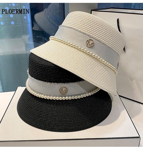 wide brim hats 2021 women's sun summer elegant bow ribbon audrey hepburn straw hat fashion foldable beach holiday boater, Blue;gray
wide brim hats 2021 women's sun summer elegant bow ribbon audrey hepburn straw hat fashion foldable beach holiday boater, Blue;gray