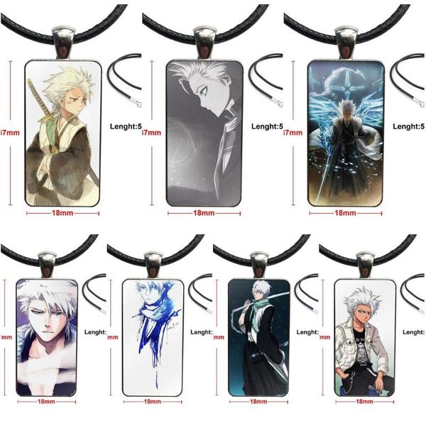 pendant necklaces anime bleach hitsugaya toushirou for girls handmade gift design fashion vintage glass women rectangle necklace pendants, Silver
pendant necklaces anime bleach hitsugaya toushirou for girls handmade gift design fashion vintage glass women rectangle necklace pendants, Silver