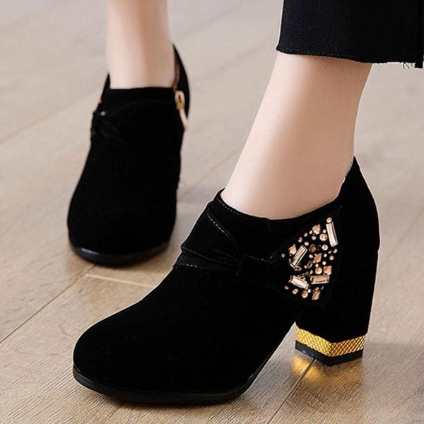 dress shoes gigifox big size 52 trendy chunky heels platforms women's pumps classics, Black
dress shoes gigifox big size 52 trendy chunky heels platforms women's pumps classics, Black