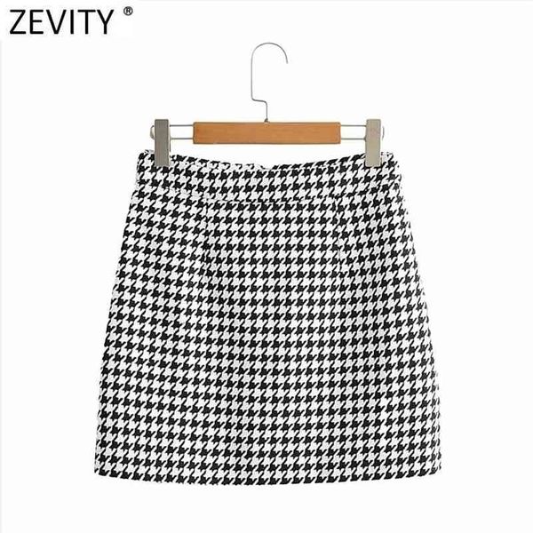zevity new women vintage houndstooth plaid print casual slim pencil skirt faldas mujer female back zipper chic vestidos qun707 210324, Black
zevity new women vintage houndstooth plaid print casual slim pencil skirt faldas mujer female back zipper chic vestidos qun707 210324, Black