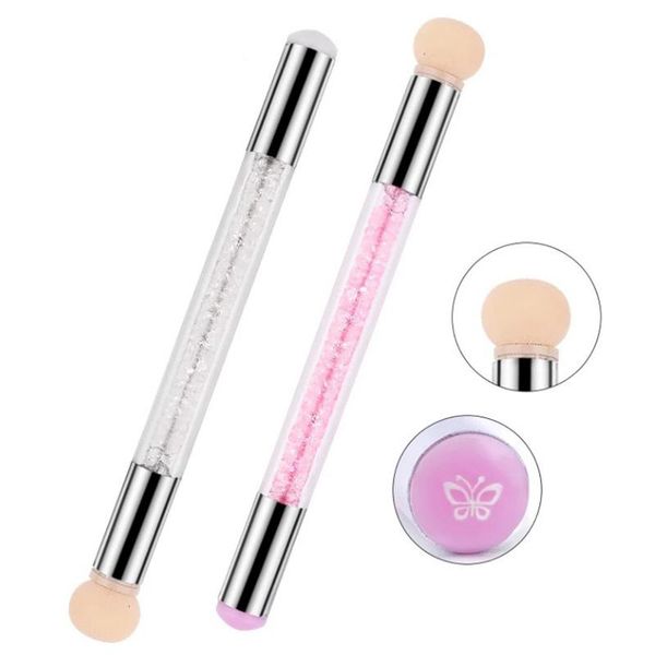 nail brushes 1 pcs sponge head+silicone stamper art brush for uv gel polish print stamping template gradient painting pen manicure tools, Yellow
nail brushes 1 pcs sponge head+silicone stamper art brush for uv gel polish print stamping template gradient painting pen manicure tools, Yellow