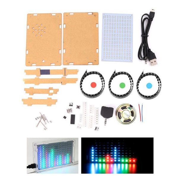 integrated circuits colorful music spectrum led display diy kit flashing light electronic making components
integrated circuits colorful music spectrum led display diy kit flashing light electronic making components