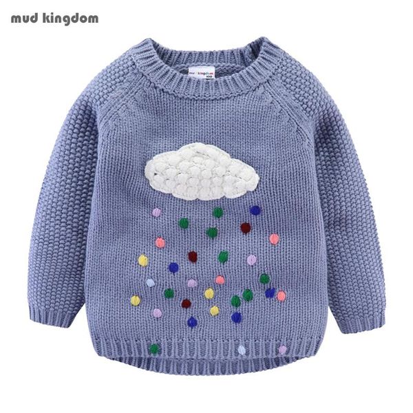 mudkingdom girls sweater colorful cloud and rains knitted clothes for pullover, Blue
mudkingdom girls sweater colorful cloud and rains knitted clothes for pullover, Blue