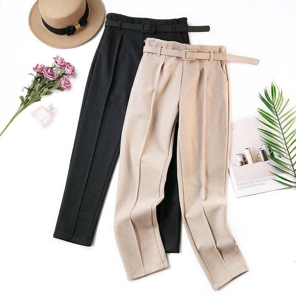 women's pants & capris autumn and winter pattern occupation haren nine part women, Black;white
women's pants & capris autumn and winter pattern occupation haren nine part women, Black;white