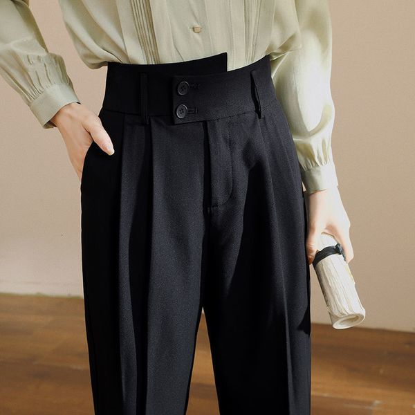 skirts ankle-length suit pants women loose drooping casual cigarette female high waist straight ninth bottoms ymum, Black
skirts ankle-length suit pants women loose drooping casual cigarette female high waist straight ninth bottoms ymum, Black