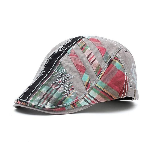 visors men's beret cotton duck tongue cap stitching suture lattice forward adjustable outdoor sun breathable bone brim hats solid, Blue;gray
visors men's beret cotton duck tongue cap stitching suture lattice forward adjustable outdoor sun breathable bone brim hats solid, Blue;gray