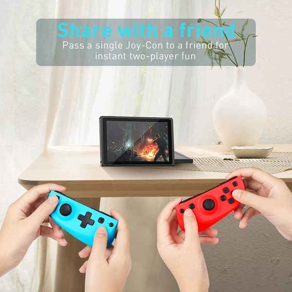 game switch wireless controller left&right bluetooth gamepad for con handle grip controllers & joysticks
game switch wireless controller left&right bluetooth gamepad for con handle grip controllers & joysticks