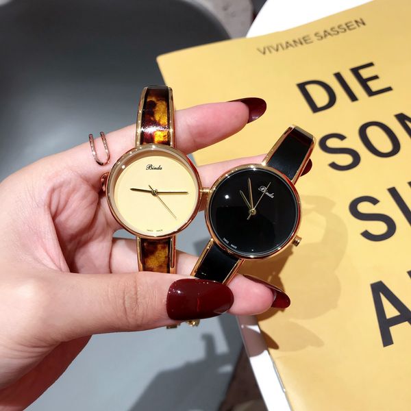 binda luxury womens watch fashion trend simple versatile bracelet type waterproof quartz steel band, Slivery;brown
binda luxury womens watch fashion trend simple versatile bracelet type waterproof quartz steel band, Slivery;brown
