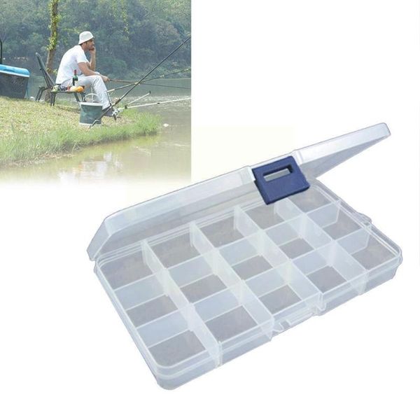 fishing accessories 15 compartment lures tackle hooks baits storage box transparent light lure removable handle plastic wei h5o0
fishing accessories 15 compartment lures tackle hooks baits storage box transparent light lure removable handle plastic wei h5o0
