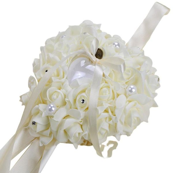 wedding favors ring bearer pillow heart-shape rose flowers valentine's day gift holder cushion wrap
wedding favors ring bearer pillow heart-shape rose flowers valentine's day gift holder cushion wrap