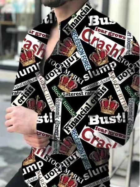 men's casual shirts men long sleeve fashion digital print shirt autumn dress camisa button turn-down collar male top, White;black
men's casual shirts men long sleeve fashion digital print shirt autumn dress camisa button turn-down collar male top, White;black