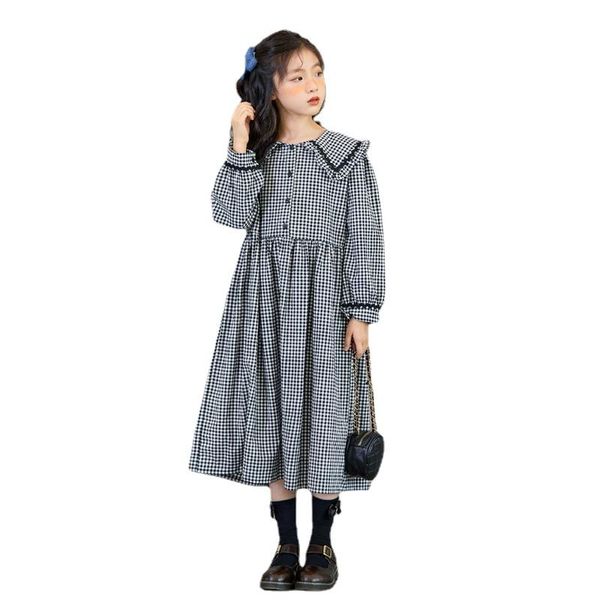 girl's dresses yourseason retro girl cotton plaid midi teen autumn spring dress school kids girls buttons clothing 6 to 16 years, Red;yellow
girl's dresses yourseason retro girl cotton plaid midi teen autumn spring dress school kids girls buttons clothing 6 to 16 years, Red;yellow