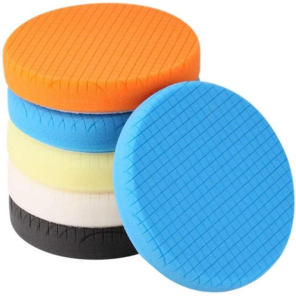 car sponge 5pcs 125mm 5inch buffing pad sampler kit high gross polishing for polisher buffer cleaner
car sponge 5pcs 125mm 5inch buffing pad sampler kit high gross polishing for polisher buffer cleaner