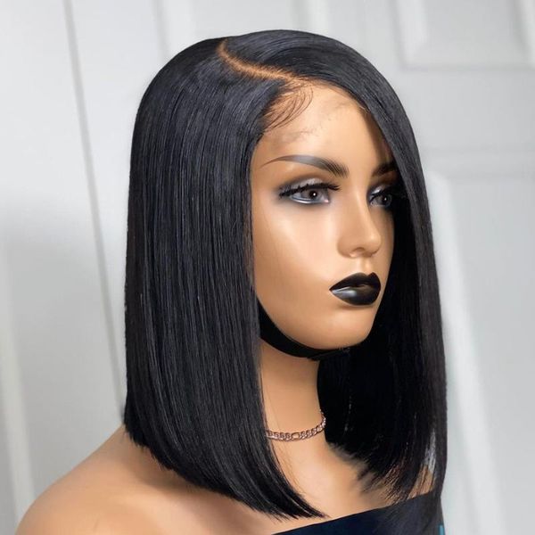 lace wigs 150% brazilian blunt cut bob wig 13*4 full front human hair straight for women remy 4x4 closure, Black;brown
lace wigs 150% brazilian blunt cut bob wig 13*4 full front human hair straight for women remy 4x4 closure, Black;brown