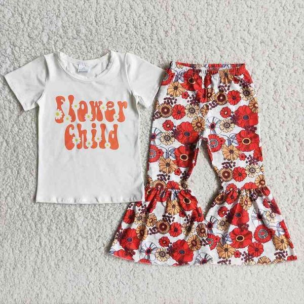 wholesale fall kids short sleeve shirts bells styles baby flower print outfit kids letter t-shirts boutique clothes, White
wholesale fall kids short sleeve shirts bells styles baby flower print outfit kids letter t-shirts boutique clothes, White