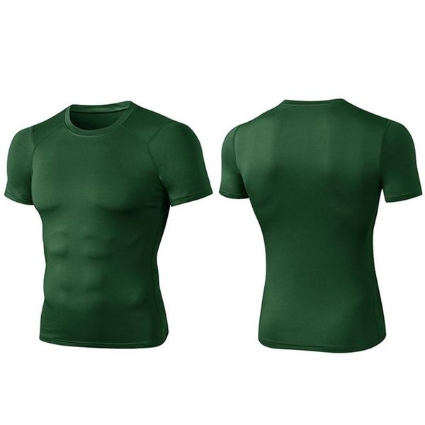 men fitness sports t-shirt stretch quick-drying short-sleeved tight tee male streetwear vogue harajuku men's t-shirts, White;black
men fitness sports t-shirt stretch quick-drying short-sleeved tight tee male streetwear vogue harajuku men's t-shirts, White;black