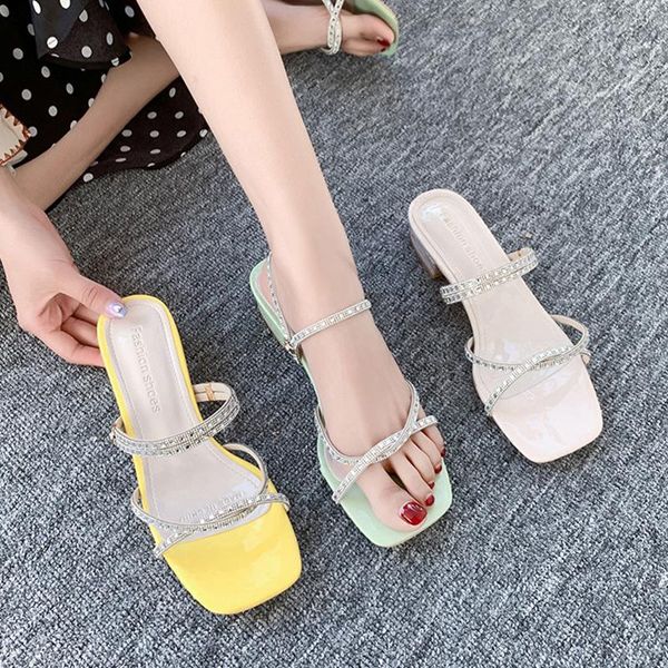 shoes woman's slippers square heel rubber flip flops slides fashion low 2021 block hawaiian soft summer luxury basic scandals ho, Black
shoes woman's slippers square heel rubber flip flops slides fashion low 2021 block hawaiian soft summer luxury basic scandals ho, Black